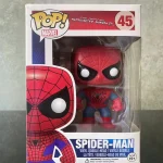 Marvel The Amazing Spider-Man 2 #45 Spider-Man Vinyl Figure Bobblehead Vaulted Collectible With Protector Funko Pop Figure