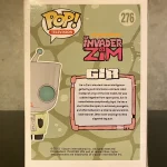 Funko Pop! Television Invader Zim #276 Robot Gir Vinyl Figure Bobblehead Vaulted Collectible With Pr - Funko Pop Figure