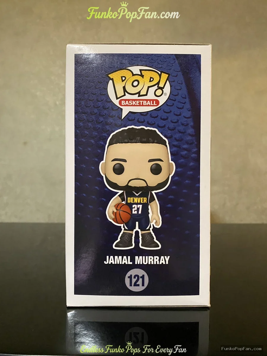 Funko Pop! Basketball NBA #121 Jamal Murray Vinyl Figure Bobblehead Vaulted Collectible With Protect - Funko Pop Figure