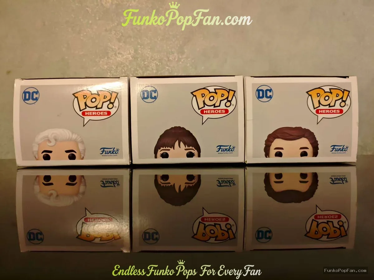 Bundle Funko Pop! Heroes Superman #639 Jor-El / Lois Lane #539 / Lex Luthor #540 Vinyl Figure Bobble - Funko Pop Figure