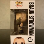 Funko Pop! WWE Braun Strowman #48 Vinyl Figure Bobblehead Vaulted Collectible With Protector - Funko Pop Figure