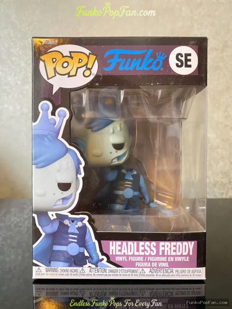 SE Headless Freddy #450 Headless Freddy (Special Edition) Vinyl Figure Bobblehead Vaulted Collectible With Protector Funko Pop Figure