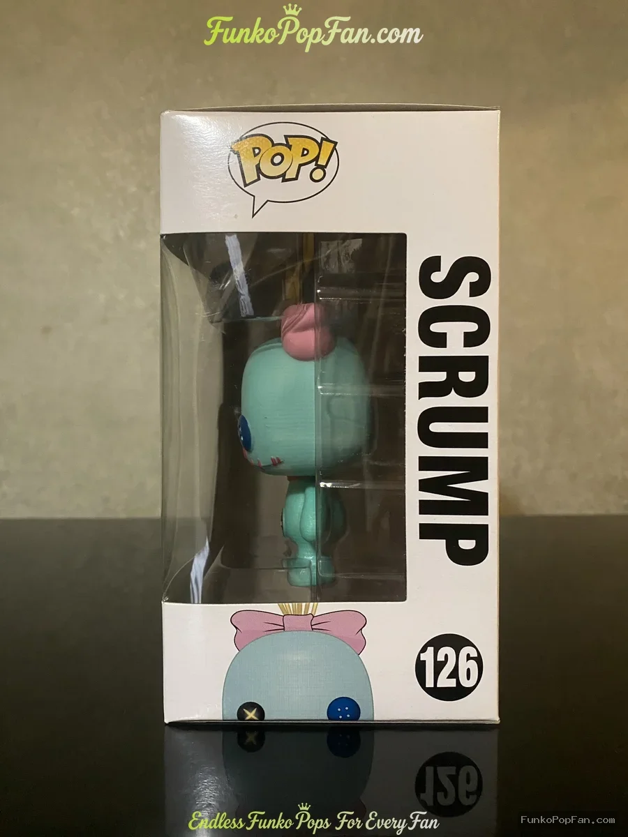 Funko Pop! Disney Lilo & Stitch #126 Scrump Vinyl Figure Bobblehead Vaulted Collectible With Protect - Funko Pop Figure