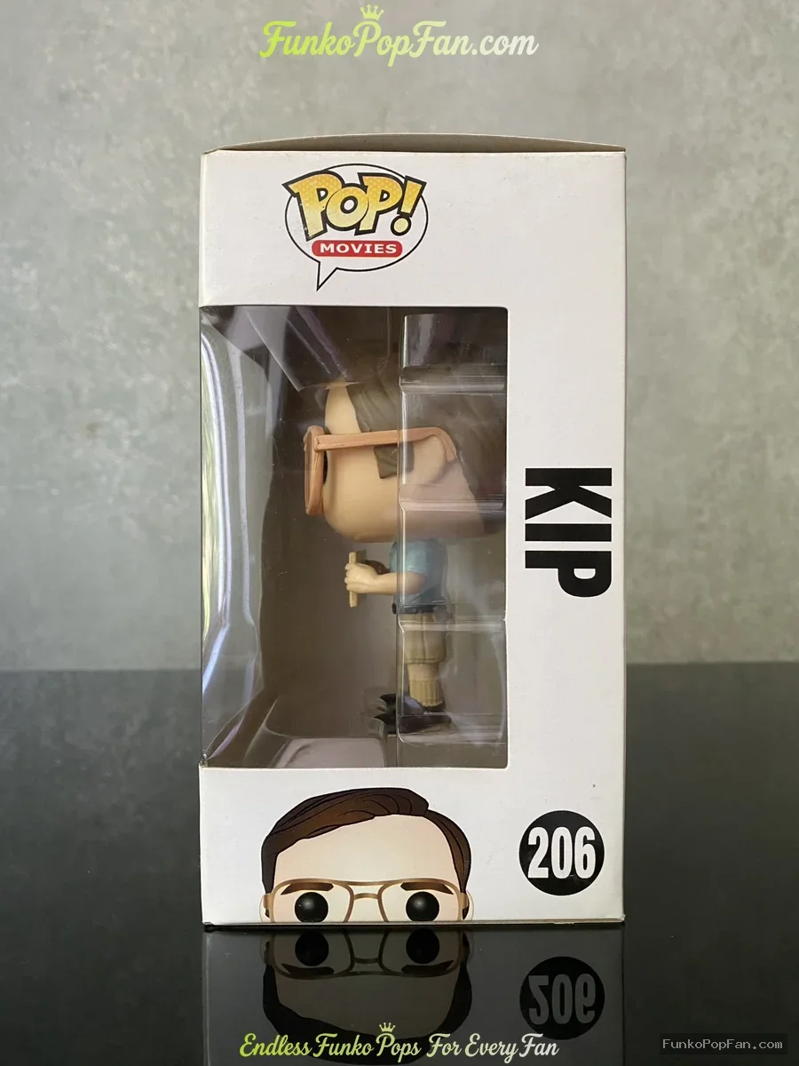 Funko Pop! Movies Napoleon Dynamite #206 Kip 2016 Vinyl Figure Bobblehead Vaulted Collectible With P - Funko Pop Figure