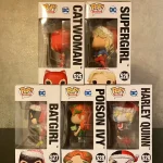 Bundle Funko Pop! DC Super Heroes #525 Catwoman / Supergirl #526 / Batgirl #527 / Poison Ivy #528 /  - Funko Pop Figure