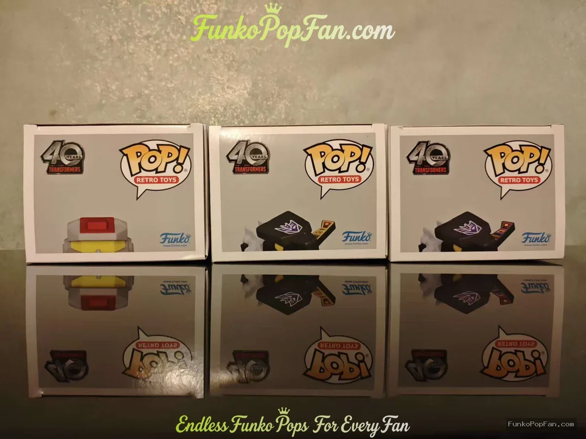 Bundle Funko Pop! Transformers Generations #133 Astrotrain / Buzzsaw #149 / Laserbeak #156 Vinyl Fig - Funko Pop Figure