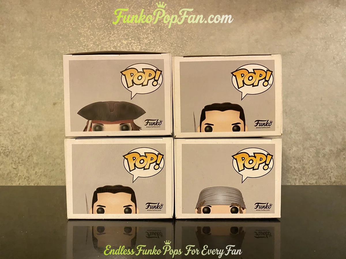 Bundle Funko Pop Pirates of the Caribbean #273 Jack Sparrow / #274 Captain Salazar / #274 Captain Sa - Funko Pop Figure
