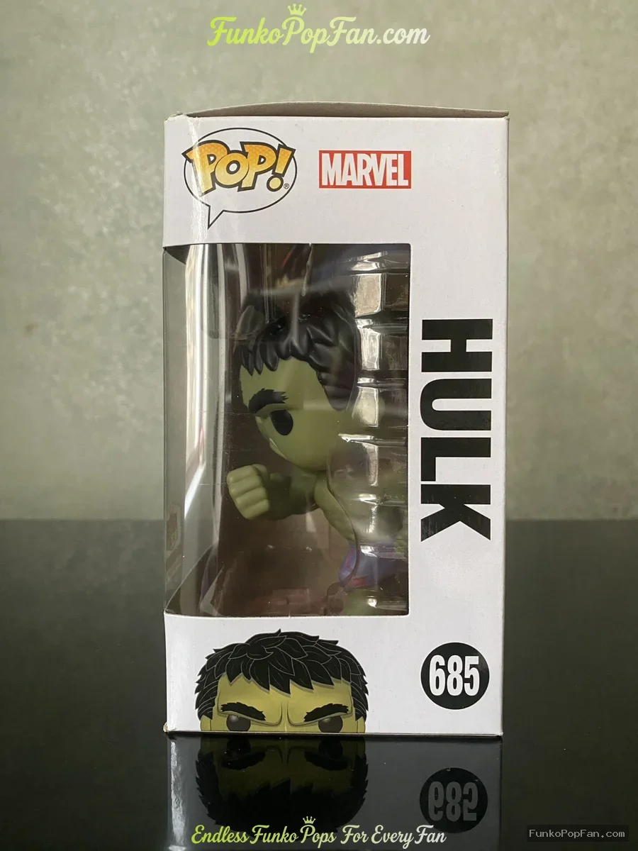 Funko Pop Marvel #685 Hulk (Funko HQ Exclusive) Vinyl Figure Bobblehead Vaulted Collectible With Pro - Funko Pop Figure
