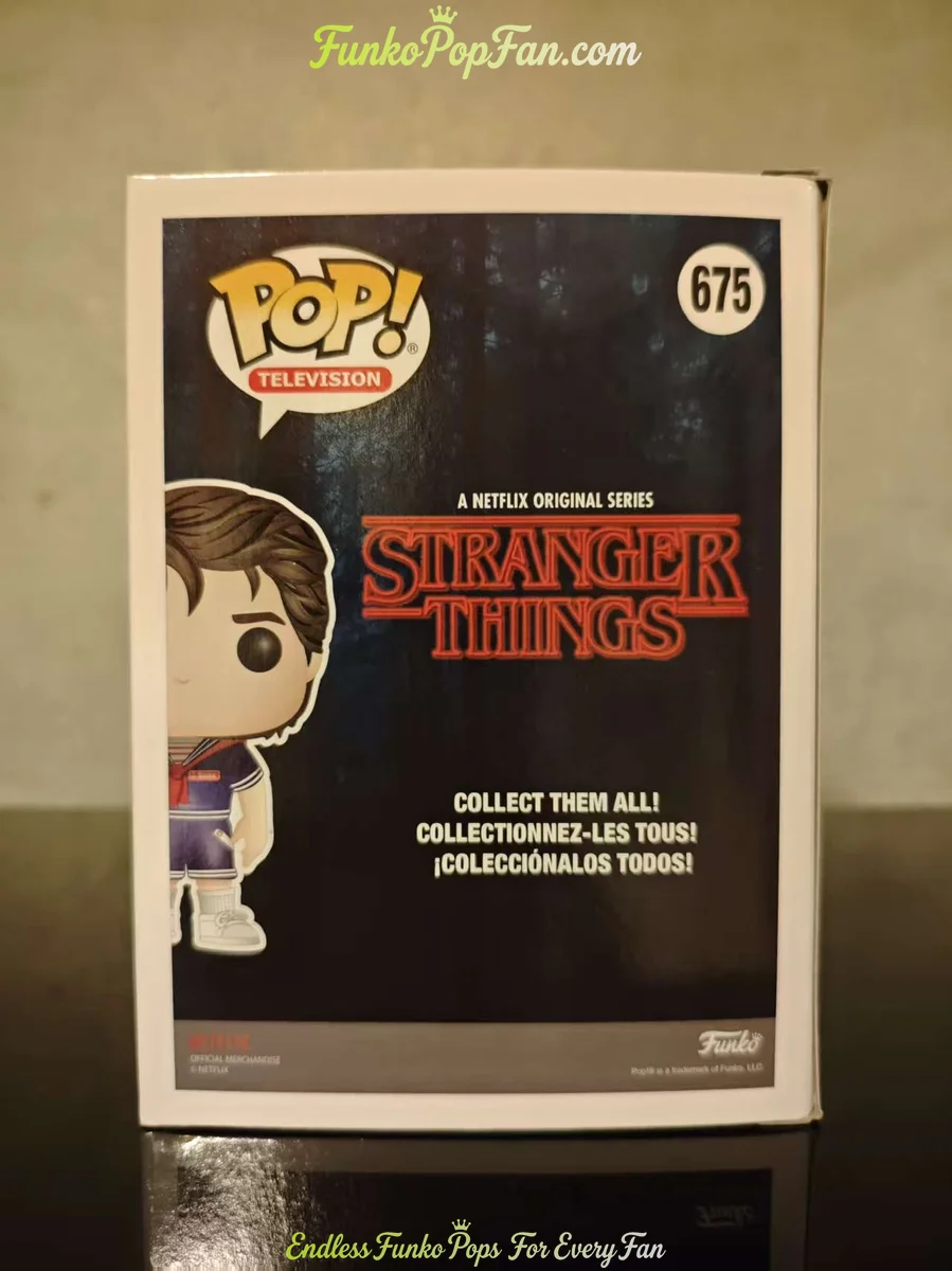 Funko Pop! Television Stranger Things #675 Steve (SDCC 1800 pcs Limited Edition) Vinyl Figure Bobble - Funko Pop Figure