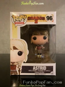 Movies How to Train Your Dragon 2 #96 Astrid Vinyl Figure Bobblehead Vaulted Collectible With Protector Funko Pop Figure