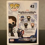 Funko Pop Marvel Captain America #43 Winter Soldier Vinyl Figure Bobblehead Vaulted Collectible With - Funko Pop Figure