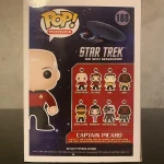 Funko Pop Television Star Trek #188 Captain Picard Vinyl Figure Bobblehead Vaulted Collectible With  - Funko Pop Figure
