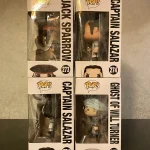 Bundle Funko Pop Pirates of the Caribbean #273 Jack Sparrow / #274 Captain Salazar / #274 Captain Sa - Funko Pop Figure