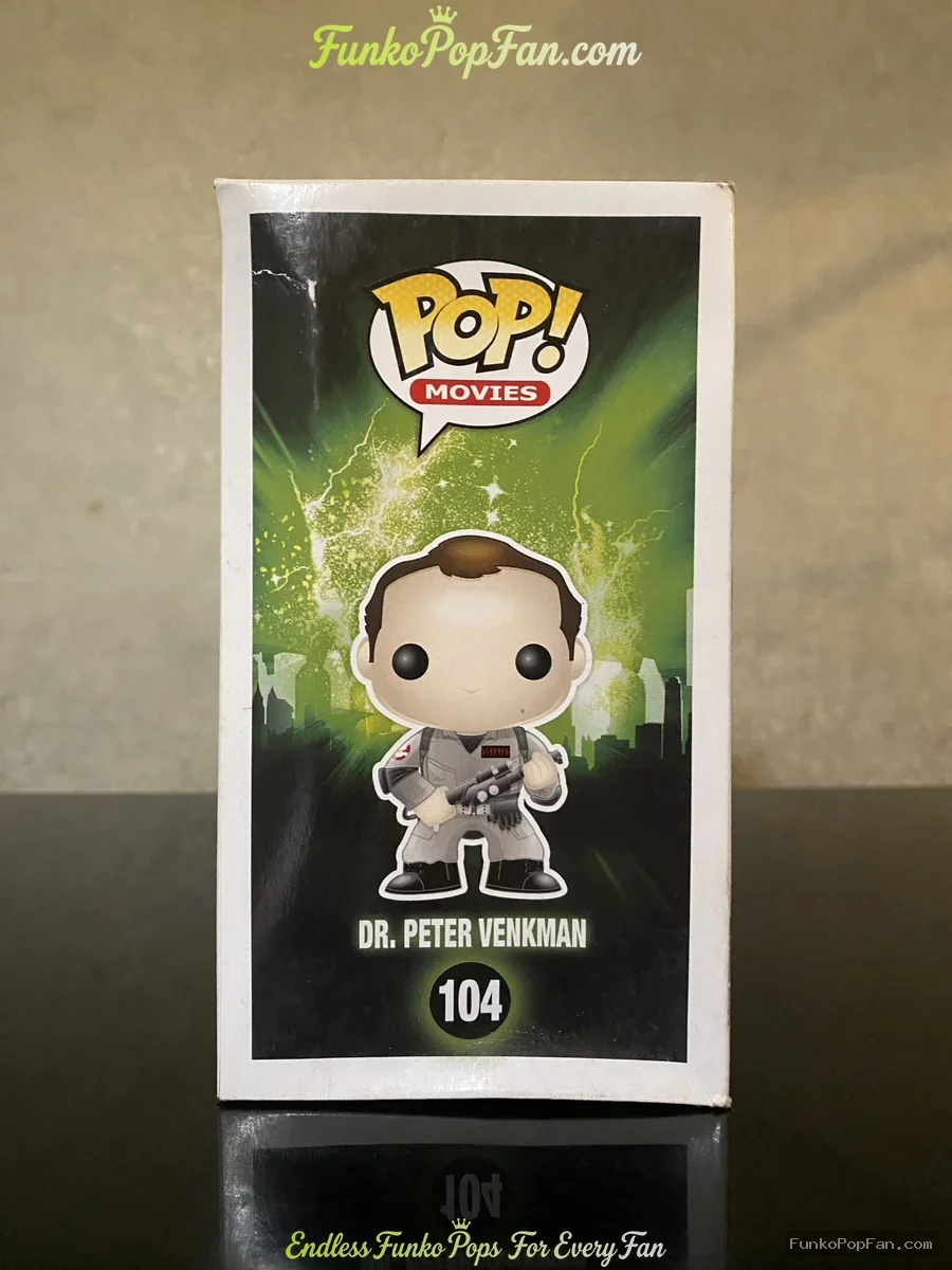 Funko Pop! Movies Ghostbusters #104 Dr. Peter Venkman Vinyl Figure Bobblehead Vaulted Collectible Wi - Funko Pop Figure