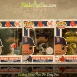 Bundle Funko Pop! MLB #55 Pedro Martinez Red Sox Exclusive + #55 Pedro Martinez Red Sox Exclusive + #55 Pedro Martinez Gold Special Vinyl Figure Bobblehead Vaulted Collectible With Protector Funko Pop Figure