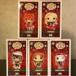 Bundle Funko Pop! DC Super Heroes #525 Catwoman / Supergirl #526 / Batgirl #527 / Poison Ivy #528 /  - Funko Pop Figure