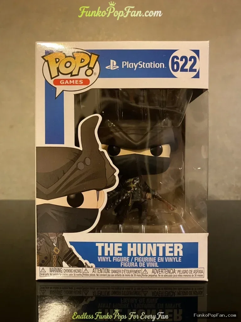 Games Bloodborne #622 The Hunter | GameStop Exclusive Vinyl Figure Bobblehead Vaulted Collectible With Protector Funko Pop Figure