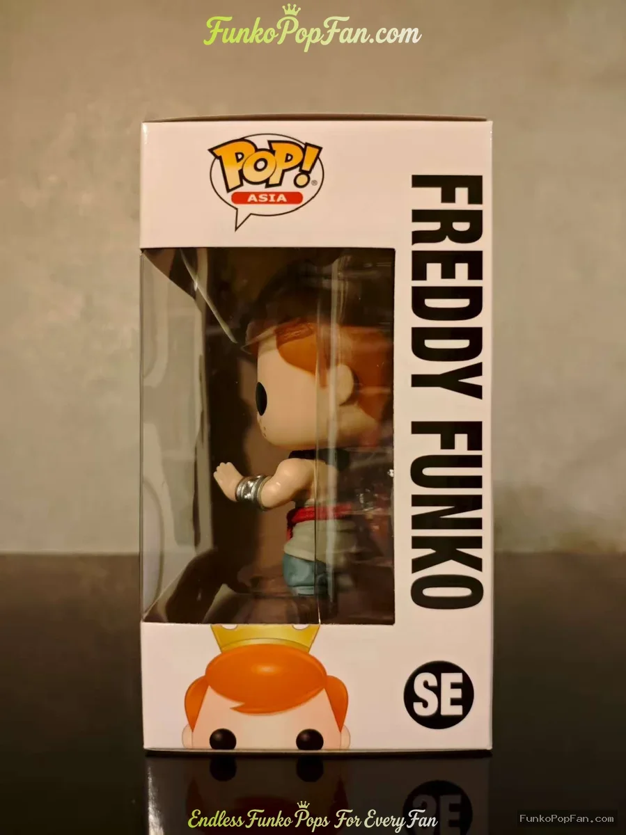 Funko Pop! Asia SE #1 Freddy Funko Vinyl Figure Bobblehead Vaulted Collectible With Protector - Funko Pop Figure