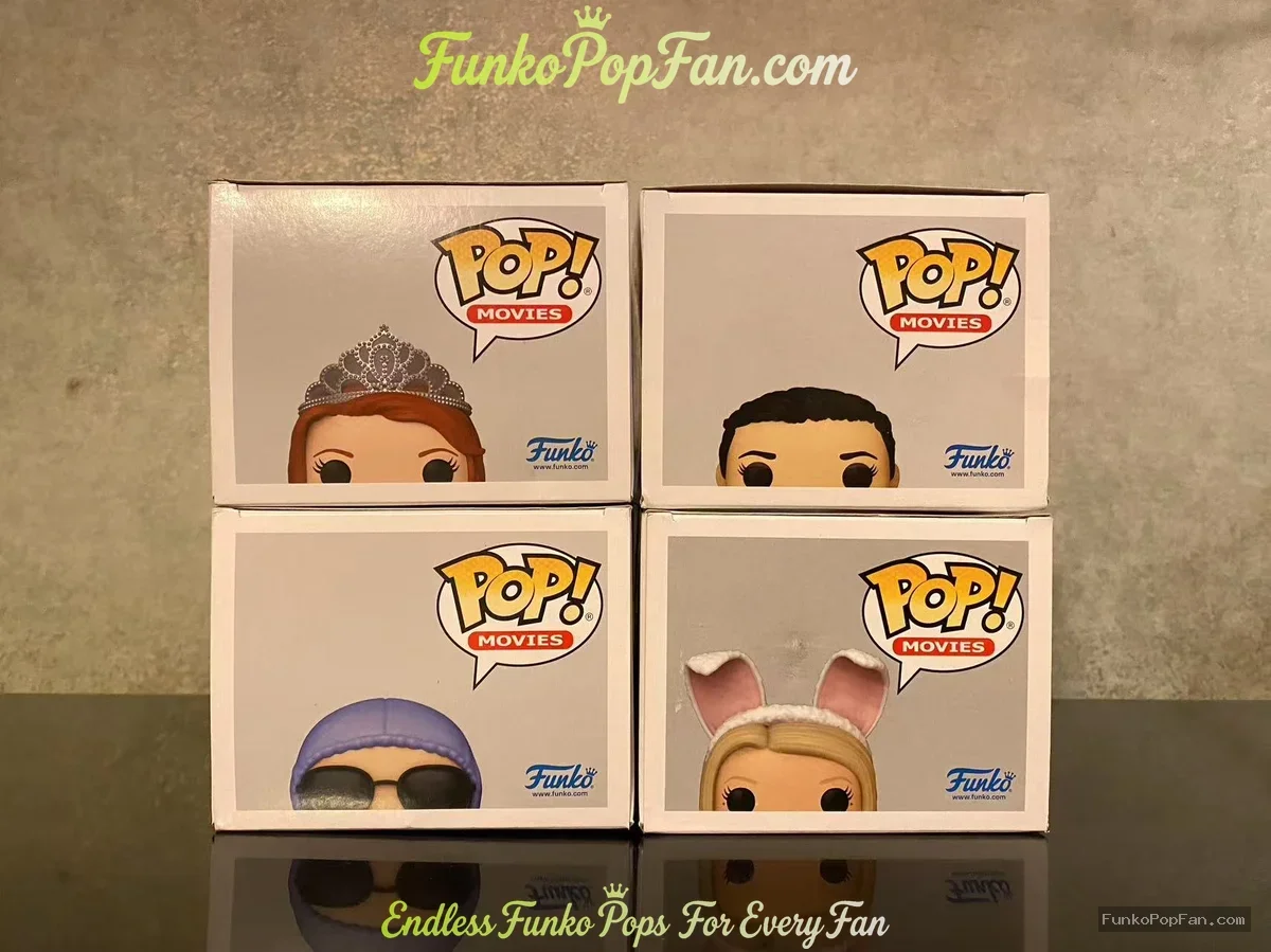 Bundle Funko Pop! Movie Mean Girls #1703 Cady / Janis #1704 / Damian #1705 / Regina #1706 Vinyl Figu - Funko Pop Figure