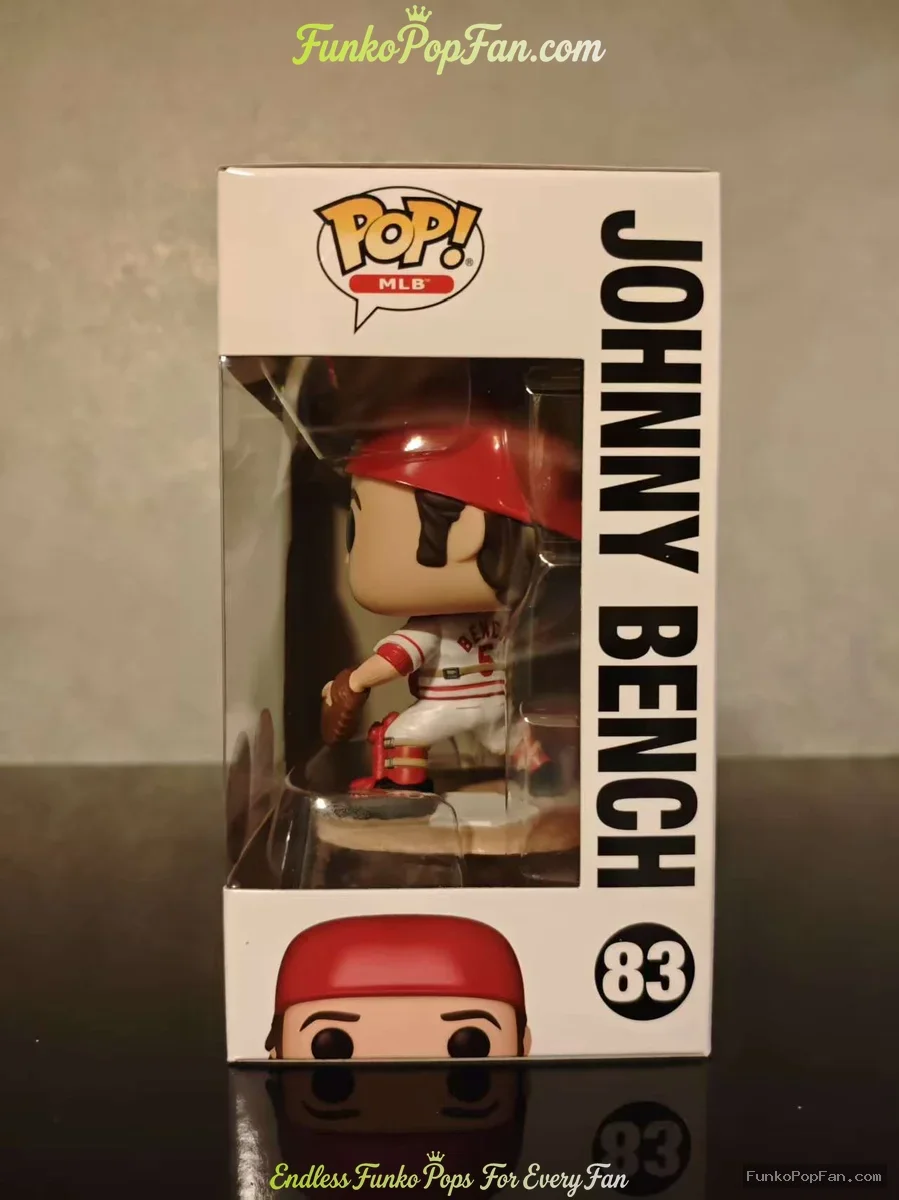 Funko Pop! MLB Great American Ball Park Exclusive #83 Johnny Bench Vinyl Figure Bobblehead Vaulted C - Funko Pop Figure