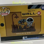 Funko Pop! Moments Pixar #1119 Wall-E & Eve Vinyl Figure Bobblehead Vaulted Collectible With Protect - Funko Pop Figure