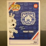 Funko Pop! Funko Freddy Artist Series #SE Box of Fun Limited Edition(White with Brown Crowns) Vinyl  - Funko Pop Figure