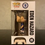 Funko Pop Football #05 Eden Hazard Vinyl Figure Bobblehead Vaulted Collectible With Protector - Funko Pop Figure