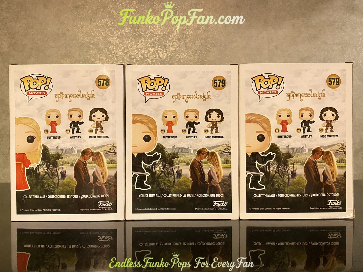 Funko Pop! Harry Potter Buttercup & Westley #578/579 Vinyl Figure Bobblehead Vaulted Collectible Wit - Funko Pop Figure