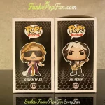 Funko Pop! #172/#173 Pop Rocks Aerosmith Steven Tyler / Joe Perry Vinyl Figure Bobblehead Vaulted Co - Funko Pop Figure