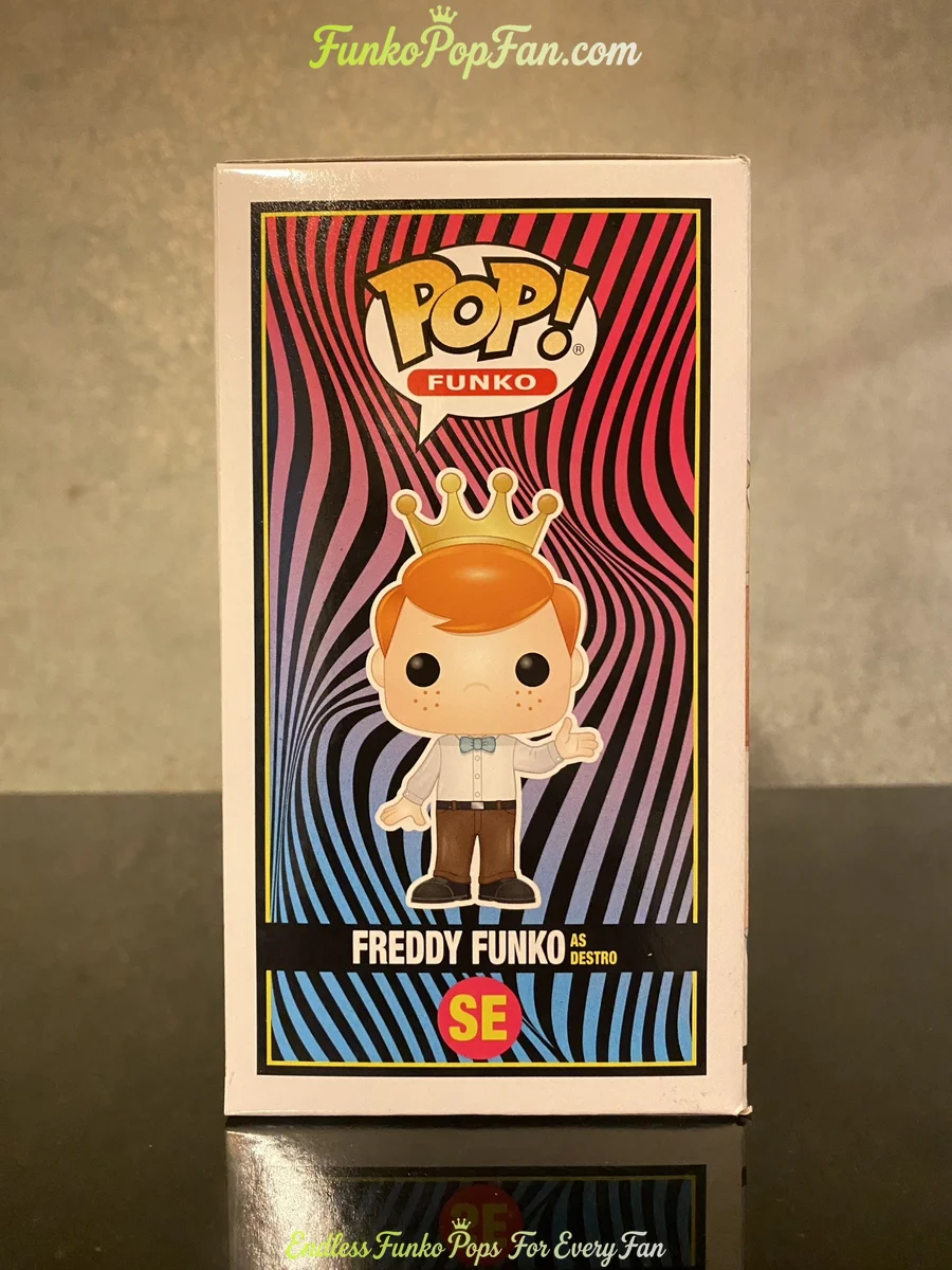 Funko Pop! G.I. Joe #105 Freddy Funko as Destro (SE 1/4000 Exclusive) Vinyl Figure Bobblehead Vaulte - Funko Pop Figure