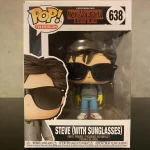 Television Stranger Things #638 Steve (With Sunglasses) Vinyl Figure Bobblehead Vaulted Collectible With Protector Funko Pop Figure