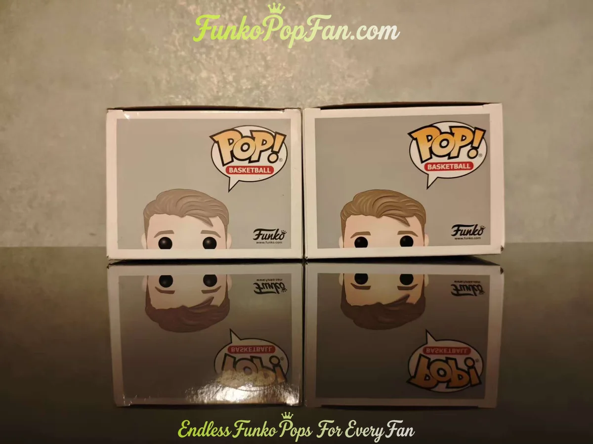 Funko Pop! Basketball Dallas Mavericks #60 Luka Dončić / #92 Vinyl Figure Bobblehead Vaulted Collect - Funko Pop Figure