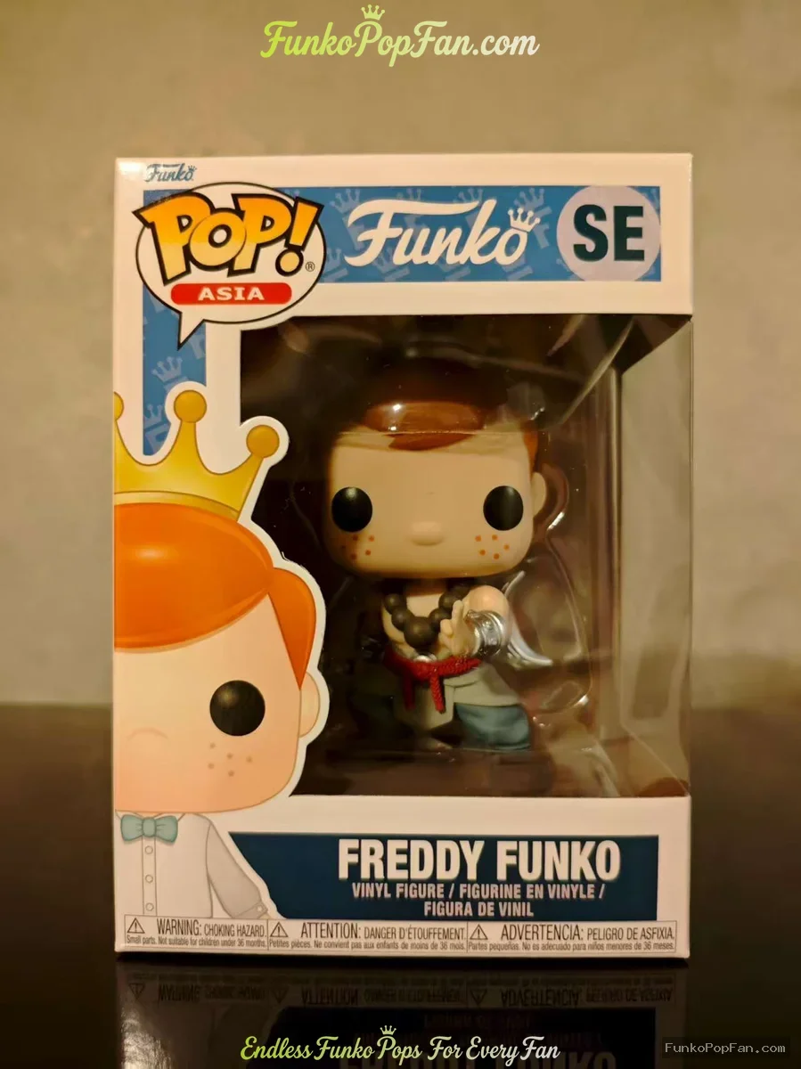 Asia SE #1 Freddy Funko Vinyl Figure Bobblehead Vaulted Collectible With Protector Funko Pop Figure