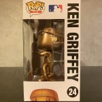 Funko Pop MLB #24 Gold 24 Pcs Limited Ken Griffey (Safeco Field Exclusive) Vinyl Figure Bobblehead V - Funko Pop Figure
