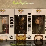 Bundle Funko Pop! Set Marvel Thor #54 Odin + #55 Heimdall + #56 Lady Sif Vinyl Figure Bobblehead Vau - Funko Pop Figure