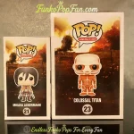 Funko Pop! Animation Attack on Titan #21 Mikasa Ackermann / Colossal Titan #23 Vinyl Figure Bobblehe - Funko Pop Figure