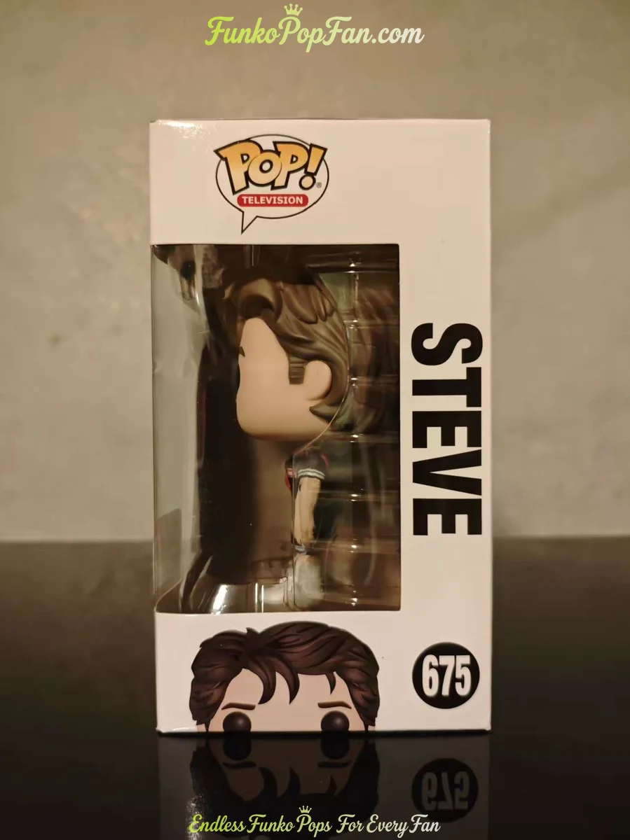 Funko Pop! Television Stranger Things #675 Steve (SDCC 1800 pcs Limited Edition) Vinyl Figure Bobble - Funko Pop Figure