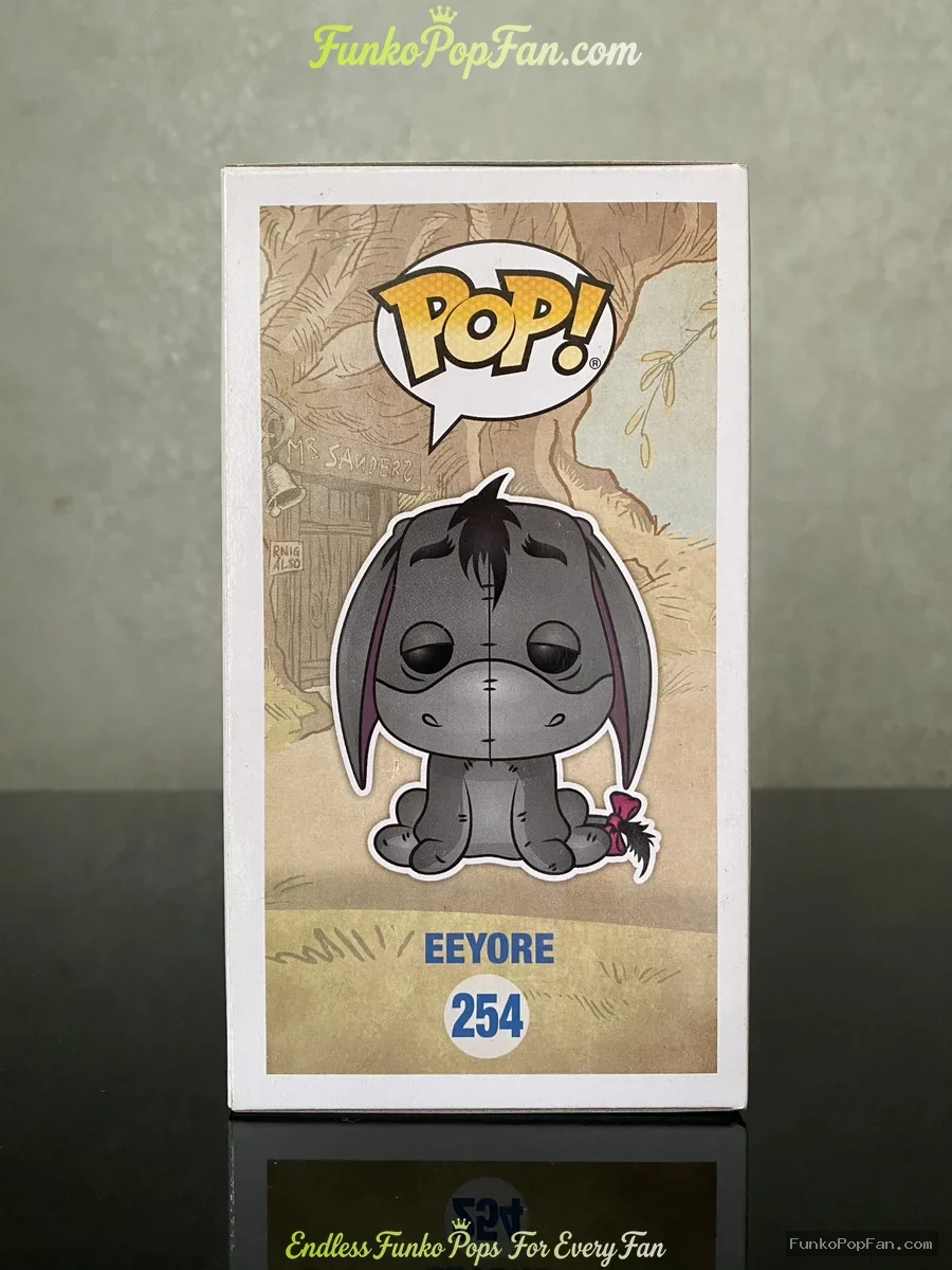 Funko Pop! Disney Winnie the Pooh #254 Eeyore (Barnes & Noble Exclusive) Vinyl Figure Bobblehead Vau - Funko Pop Figure