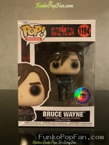 Movies Batman #1194 Bruce Wayne Vinyl Figure Bobblehead Vaulted Collectible With Protector Funko Pop Figure