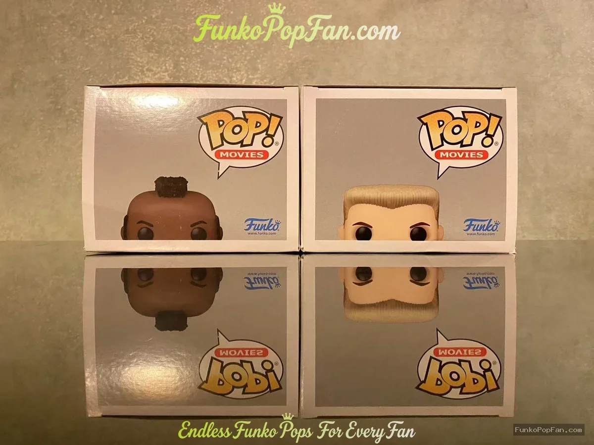 Funko Pop! Movies Rocky #1714 Clubber Lang + #1715 Ivan Drago Vinyl Figure Bobblehead Vaulted Collec - Funko Pop Figure
