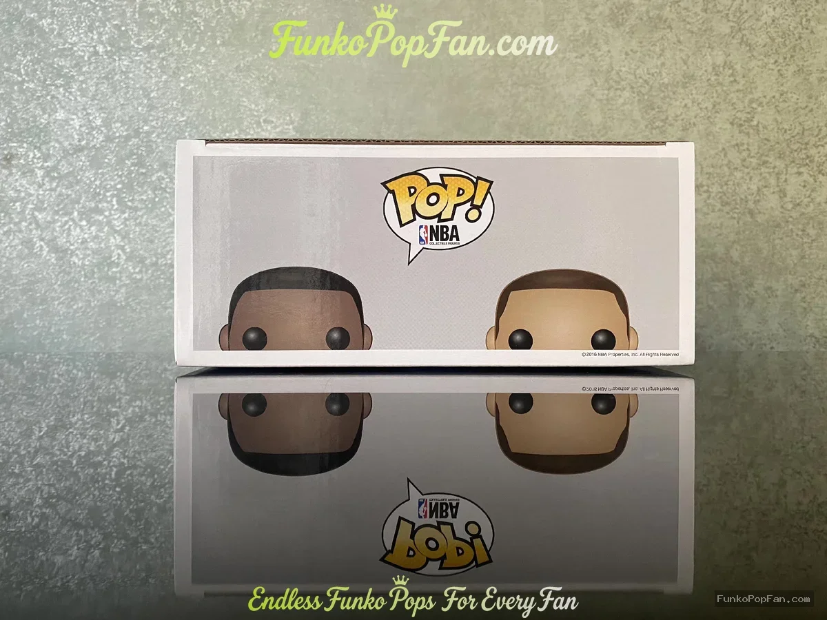 Funko Pop! NBA Exclusive Asia #35 Kevin Durant / Stephen Curry #30 Vinyl Figure Bobblehead Vaulted C - Funko Pop Figure