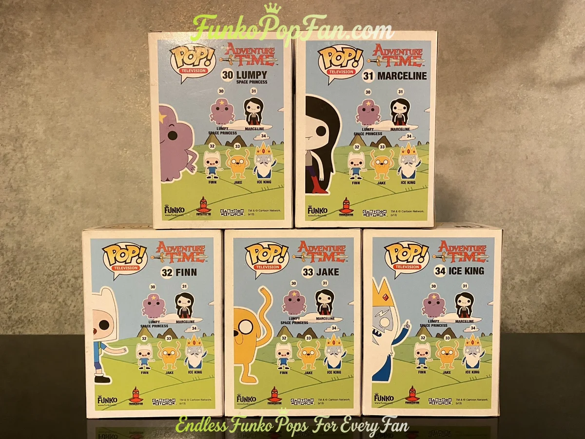 Bundle Funko Pop! Television Adventure Time #30 Lumpy Space Princess / #31 Marceline / #32 Finn / #3 - Funko Pop Figure