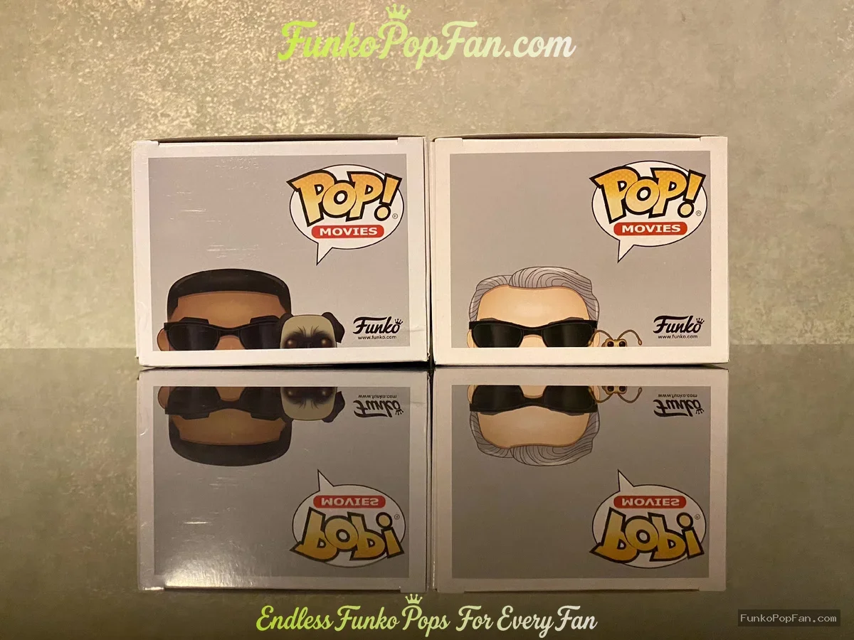 Funko Pop! Movies Men in Black #715 Agent J & Frank / Agent K & Neeble #716 Vinyl Figure Bobblehead  - Funko Pop Figure