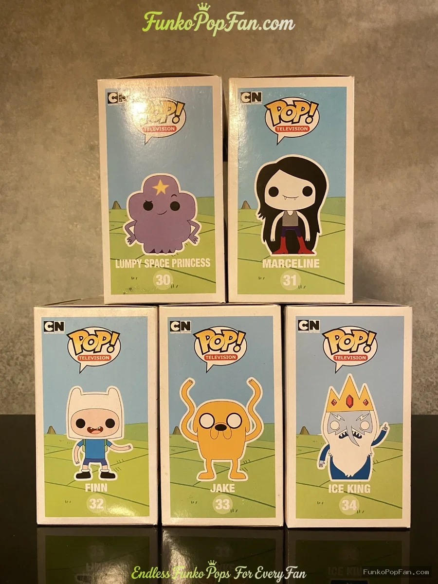 Bundle Funko Pop! Television Adventure Time #30 Lumpy Space Princess / #31 Marceline / #32 Finn / #3 - Funko Pop Figure