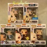 Bundle Funko Pop! Avatar The Last Airbender #534 Aang / Katara #535 / Zuko #538 / Iroh #539 Vinyl Figure Bobblehead Vaulted Collectible With Protector Funko Pop Figure