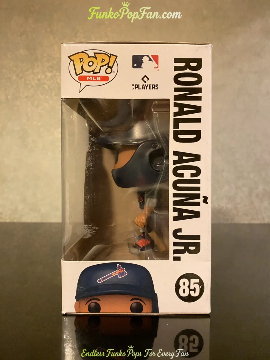 Funko Pop! MLB Series 6 #85 Ronald Acuna Jr. (Atlanta Braves Alt Jersey) Vinyl Figure Bobblehead Vau - Funko Pop Figure