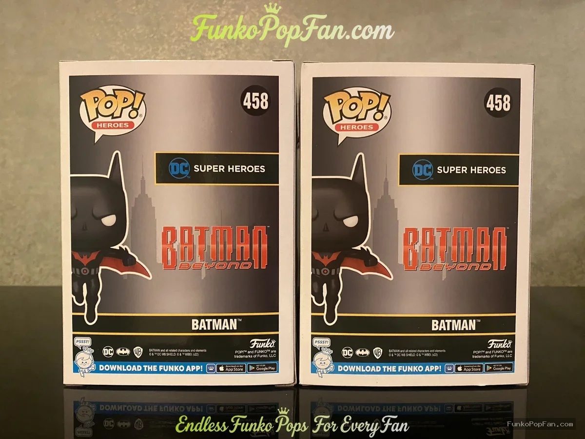Funko Pop! DC Heroes Batman Beyond #458 Batman (Chase) Vinyl Figure Bobblehead Vaulted Collectible W - Funko Pop Figure