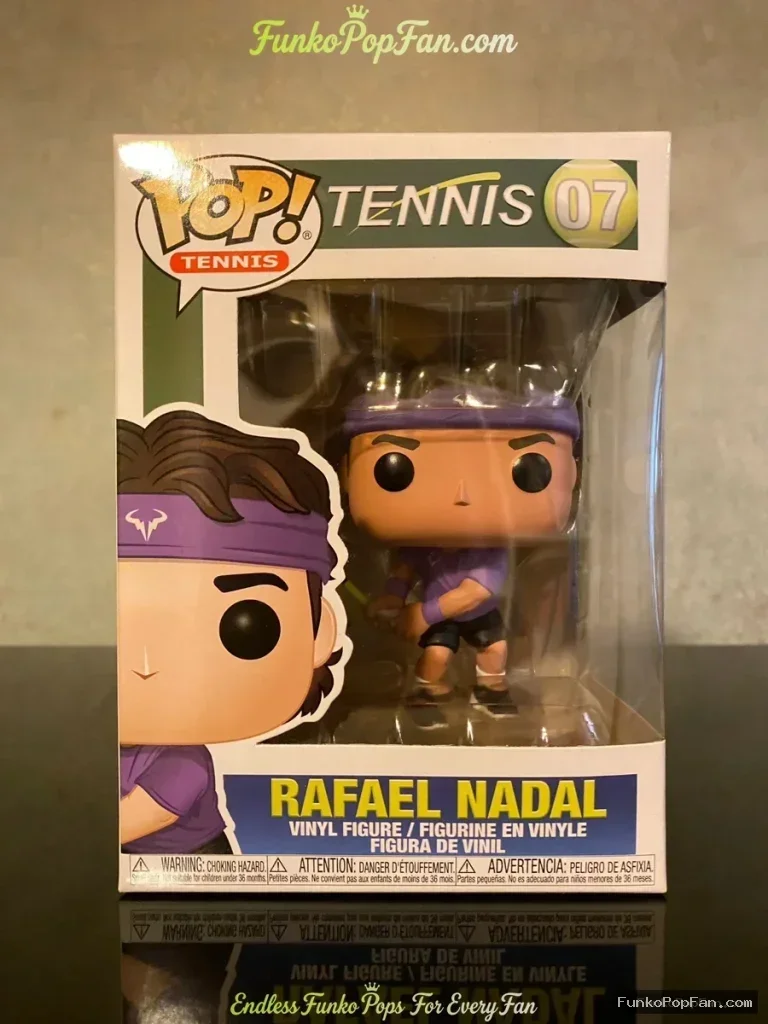 Tennis Tennis #07 Rafael Nadal Vinyl Figure Bobblehead Vaulted Collectible With Protector Funko Pop Figure