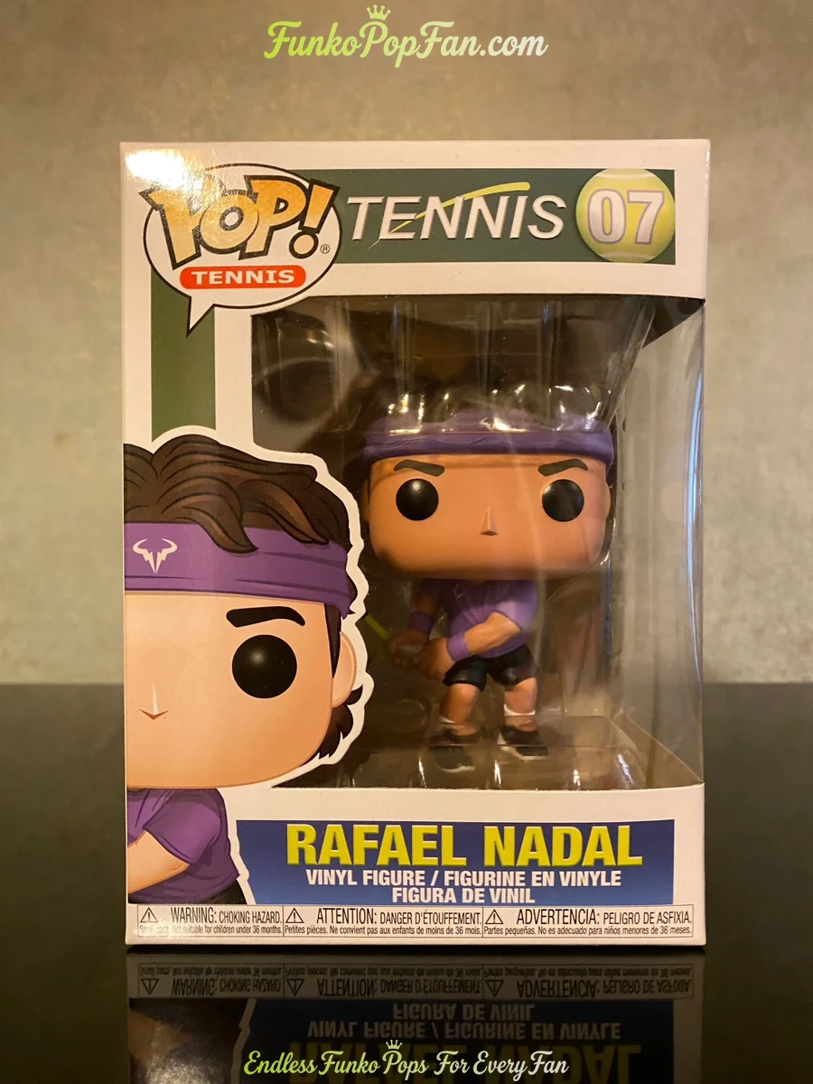 Tennis Tennis #07 Rafael Nadal Vinyl Figure Bobblehead Vaulted Collectible With Protector Funko Pop Figure