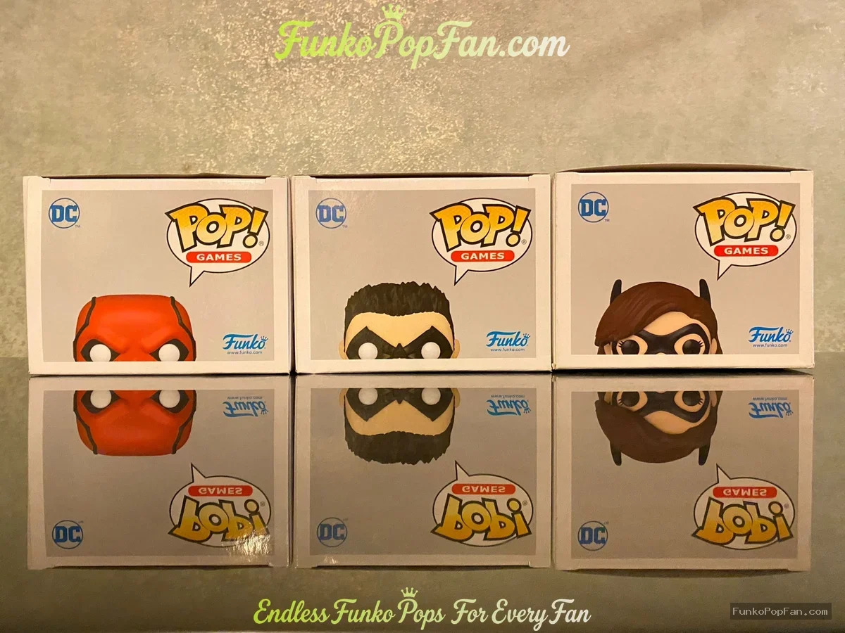 Bundle Funko Pop! DC Batman #891 Red Hood / Robin #892 / Batgirl #893 Vinyl Figure Bobblehead Vaulte - Funko Pop Figure